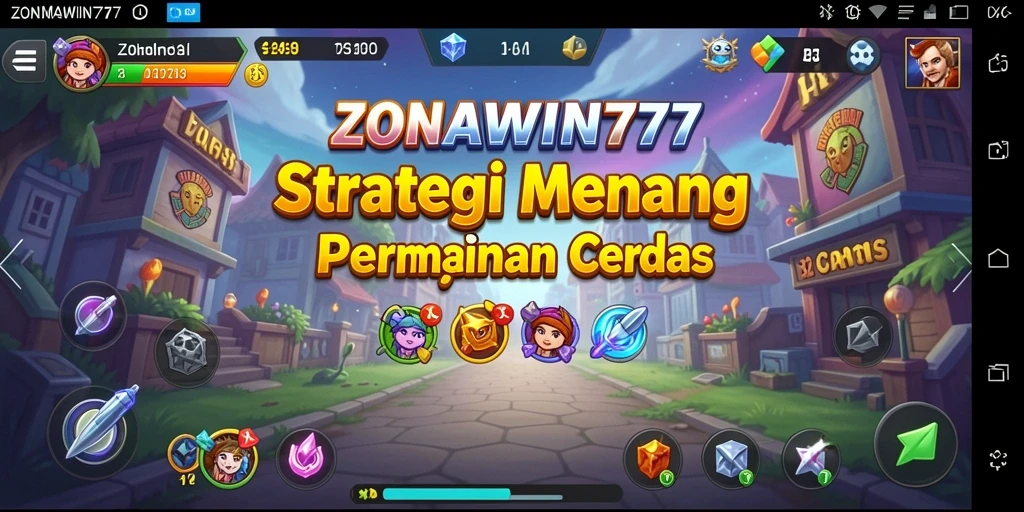 Tampilan gameplay menantang dan interaktif dalam ZONAWIN777.